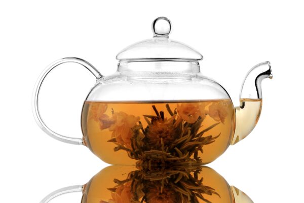 Finjaan Tea Pot Glass 600ml with Infuser - Image 2