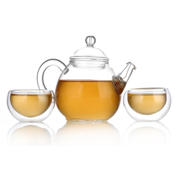 Finjaan Tea Pot 150ml with 2 Small Sippers - Image 2